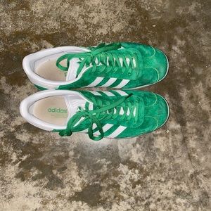 Adidas Sneakers Gazelle Green Suede Sneakers